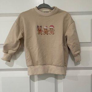 Seviin Childrens Apparel Gingerbread Sweater 9/12 M